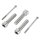 meinschraubenversand.de - Zylinderschrauben M3x20 50 Stück DIN 912 (Teilgewinde, Zylinderkopfschrauben, Innensechskant, ISO 4762) A2 V2A rostfreier Edelstahl - M3 x 20